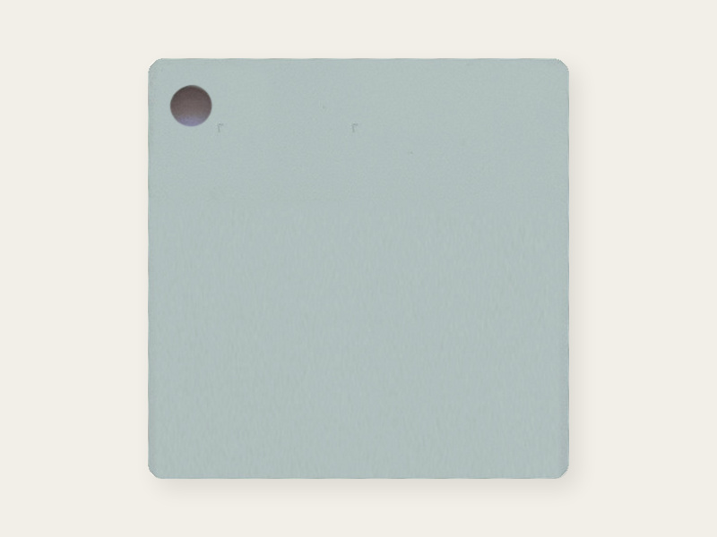 Matte-side photograph of Macaron opaque DAMOYE pastel cast acrylic.
